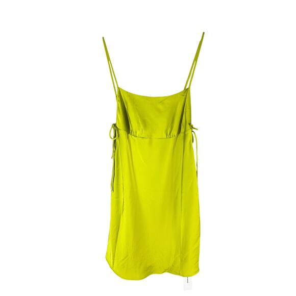 Rumored Meadow Slip Mini Dress Citron Size Large - Picture 2 of 11